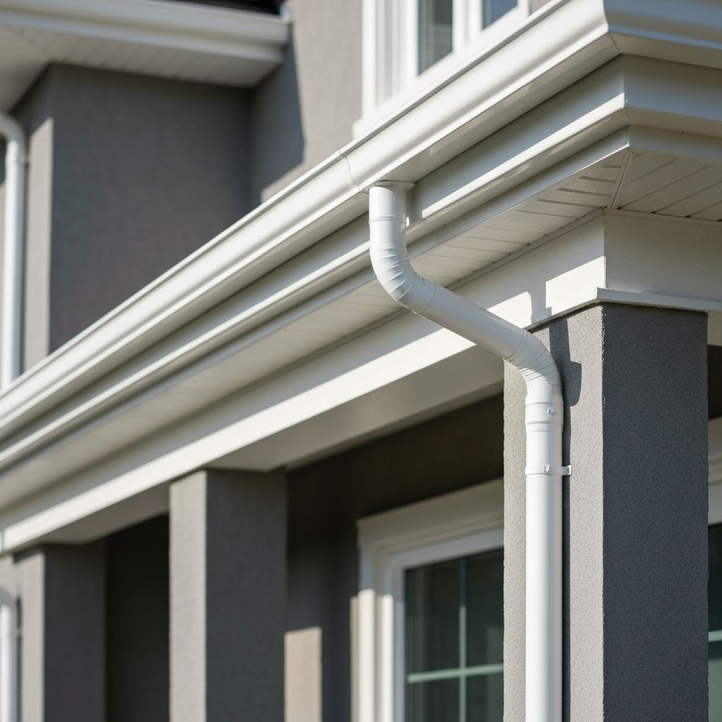 Gutter installation work